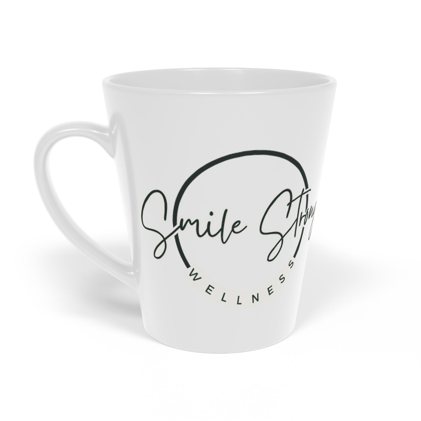 Smile Strong Latte Mug, 12oz